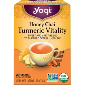Yogi Tea - Honey Chai Turmeric Vitality