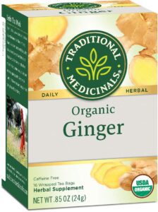 healthiest tea to drink ginger